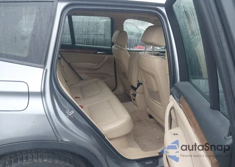 2012 BMW X3 xDrive28I z USA, uszkodzony, nr VIN 5UXWX5C55CL720955